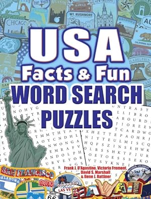 Seller image for USA Facts & Fun Word Search Puzzles for sale by GreatBookPrices