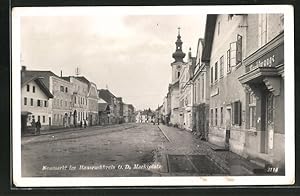 Bild des Verkufers fr Ansichtskarte Neumarkt im Hausruckkreis, Marktplatz zum Verkauf von Bartko-Reher