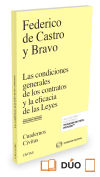 Imagen del vendedor de Las condiciones generales de los contratos y la eficacia de las Leyes ( Papel + e-book ) a la venta por AG Library