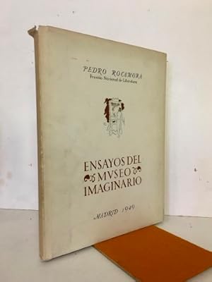 Ensayos del Museo imaginario.Firmado y dedicado por el autor.