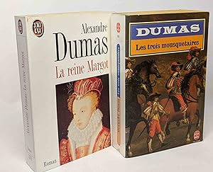 Seller image for La reine Margot + les trois mousquetaires ---- 2 livres for sale by crealivres