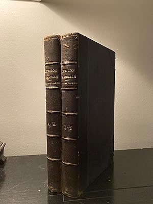 Imagen del vendedor de Lexicon manuale ad scriptores mediae et infirmae latinitatis (2 vols.) a la venta por Vivarium, LLC