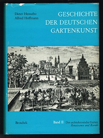 Bild des Verkufers fr Der architektonische Garten: Renaissance und Barock. - zum Verkauf von Libresso Antiquariat, Jens Hagedorn