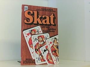 Imagen del vendedor de Skat : Lernen, spielen, gewinnen, mit der vollstndigen Skatordnung. a la venta por Book Broker
