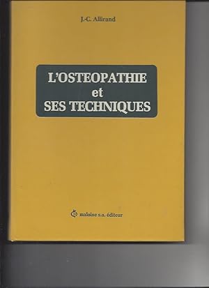 L'osteopathie et ses techniques