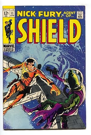 NICK FURY, AGENT OF SHIELD #11-MARVEL-SMITH COVER ART FN-