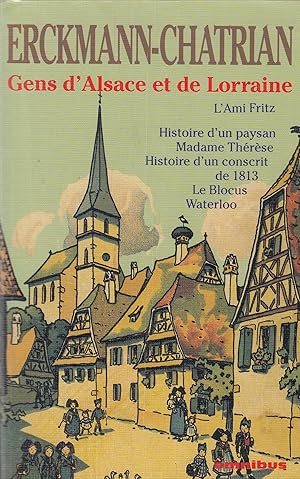 Seller image for Gens d'Alsace et de Lorraine (titres voir photo) for sale by Le Petit Livraire