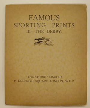 Bild des Verkufers fr Famous Sporting Prints. III - The Derby zum Verkauf von Frans Melk Antiquariaat