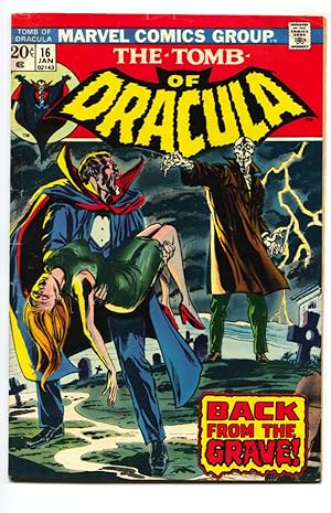 TOMB OF DRACULA #16-comic book-MARVEL-HORROR vg-