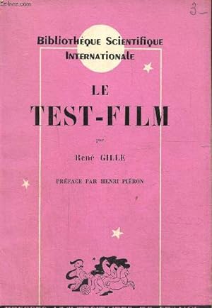 Seller image for Le test-film for sale by Le-Livre