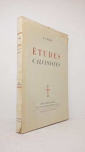 Seller image for tudes calvinistes for sale by Librairie KOEGUI