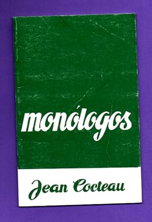Image du vendeur pour MONOLOGOS. mis en vente par Librera DANTE