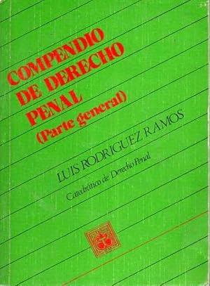 Imagen del vendedor de Compendio de Derecho Penal. (Parte general) a la venta por SOSTIENE PEREIRA