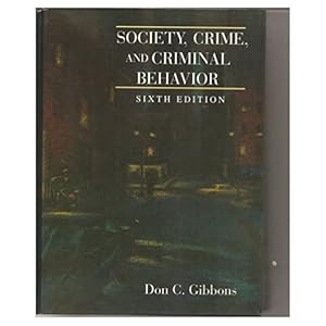 Seller image for Society, Crime, and Criminal Behavior (Hardback) for sale by InventoryMasters