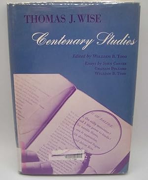 Bild des Verkufers fr Thomas J. Wise: Centenary Studies zum Verkauf von Easy Chair Books