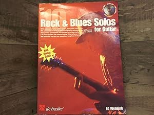 Bild des Verkufers fr 10 Rock & Blues Solos for Guitar: Book/CD Pack (De Haske Play-Along Book) zum Verkauf von Archives Books inc.