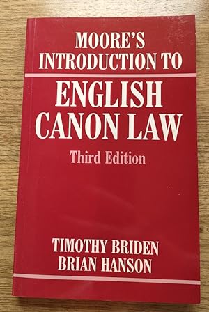 Immagine del venditore per Moore's Introduction to English Canon Law venduto da Peter & Rachel Reynolds