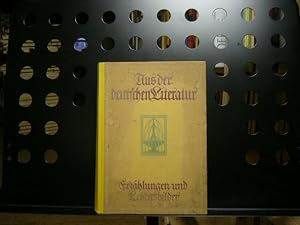 Bild des Verkufers fr Aus der deutschen Literatur: Erzhlungen und Lebensbilder zum Verkauf von Antiquariat im Kaiserviertel | Wimbauer Buchversand