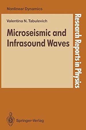 Microseismic and infrasound waves. Valentina N. Tabulevich / Research reports in physics