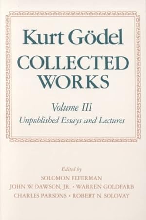 Seller image for Collected Works : Unpublished Essays & Lectures for sale by GreatBookPrices