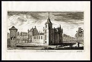 Antique Print-CASTLE-HEMIKSEM-HEMIXEM-HEYMISSEN-CASTELLUM-BELGIUM-Le Roy-1678