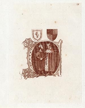 Antique Print-KING EDWARD-DAVID-ENGLAND-Strutt-1793