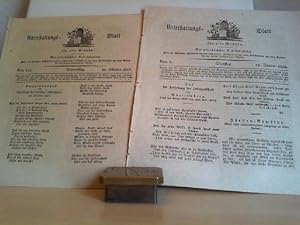 Unterhaltungs-Blatt für alle Stände. Nro. 124, 16. Oktober 1817; Nro. 6., 13. Januar 1818. 2. Ori...