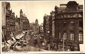 Ansichtskarte / Postkarte Newcastle upon Tyne North East England, Blackett Street