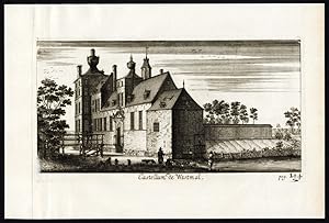 Antique Print-WESTMALLE CASTLE-BELGIUM-Le Roy-1678