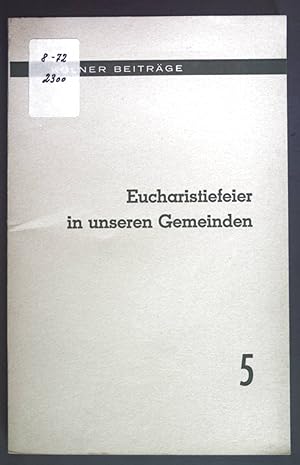 Seller image for Der Laie und die besonderen liturgischen Dienste - in: Eucharistiefeier in unseren Gemeinden. Klner Beitrge 5. for sale by books4less (Versandantiquariat Petra Gros GmbH & Co. KG)