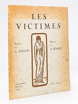 Seller image for Les Victimes. Pomes de G. Pioch, Dessins de A. Domin for sale by Librairie du Cardinal