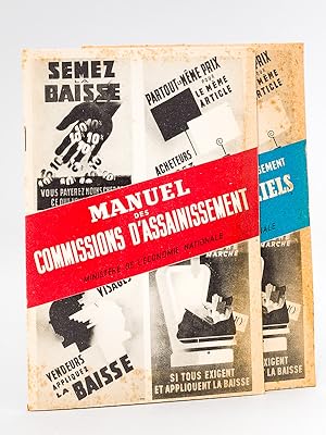Manuel des Commissions d'Assainissement. [ Avec : ] Liste des prix Officiels au 25 Mai 1947