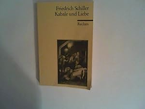 Imagen del vendedor de Kabale und Liebe: Ein brgerliches Trauerspiel (Reclams Universal-Bibliothek) a la venta por ANTIQUARIAT FRDEBUCH Inh.Michael Simon