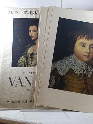 Van Dyck - 10 Farbtafeln - Meisterwerke der Malerei ; Mit Einführung von Heinrich Bodmer ;