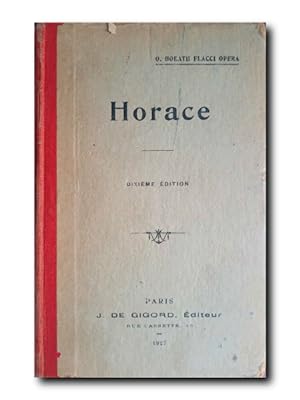 Seller image for HORACE. dition classique for sale by LIBRERIA CLIO