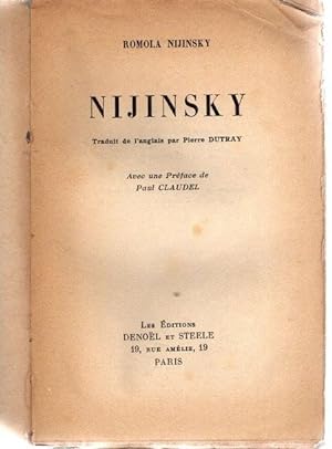 Bild des Verkäufers für Nijinsky. zum Verkauf von nika-books, art & crafts GbR