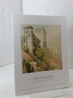 Granada Monumental, seis Laminas Facsiml de litografias originales del Pintor 6 Bildtafeln, (so k...