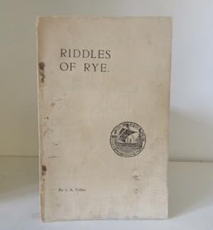 Immagine del venditore per Riddles of Rye, and Researches into its History venduto da BRIMSTONES