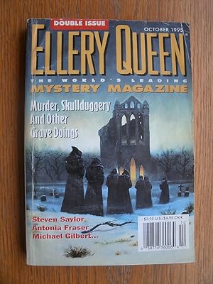 Bild des Verkufers fr Ellery Queen's Mystery Magazine October 1995 zum Verkauf von Scene of the Crime, ABAC, IOBA