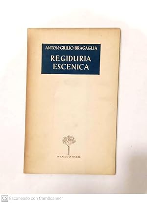 Image du vendeur pour Regidura escenica mis en vente par ARREBATO LIBROS