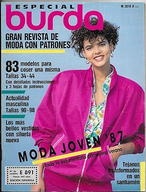 Burda Especial Junio 1987 edicion española y patrones