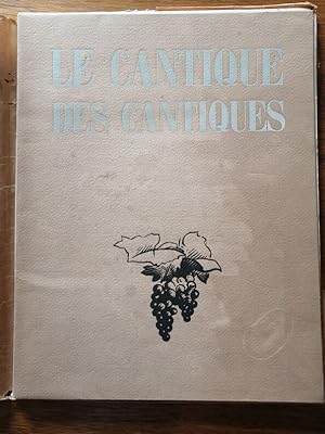 Le cantique des cantiques 1919 - - Illustré par Roux_Marcel Edition numérotée limitée à 375 exemp...