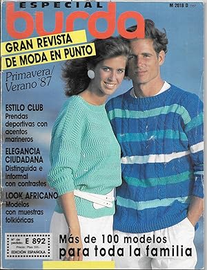 Burda Especial Julio 1987 edicion española y patrones