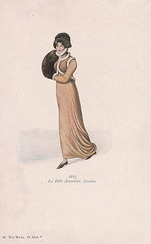 Bild des Verkufers fr La Belle Assemblee, London, 1813;Die Mode im 19. Jahrhundert zum Verkauf von Antiquariat Kastanienhof
