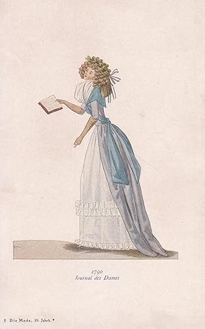 Bild des Verkufers fr Journal des Dames, 1790;Die Mode im 19. Jahrhundert zum Verkauf von Antiquariat Kastanienhof