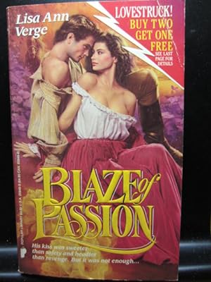 Seller image for BLAZE OF PASSION for sale by The Book Abyss
