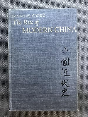 Bild des Verkufers fr The Rise of Modern China zum Verkauf von Cragsmoor Books