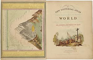 A NEW UNIVERSAL ATLAS CONTAINING MAPS OF THE VARIOUS EMPIRES, KINGDOMS, STATES AND REPUBLICS OF T...