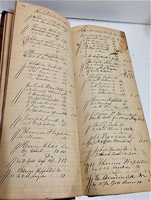 Hillsdale New York (Columbia County) Country Store Ledger 1865 - 1892