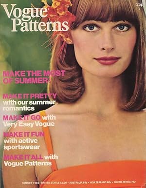 Immagine del venditore per Vogue Patterns. Summer 1974 venduto da Barter Books Ltd